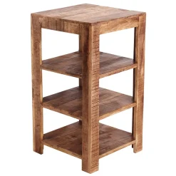 Clearance Massivholzregal Lewis Wohnzimmerregale|Massivholzregale