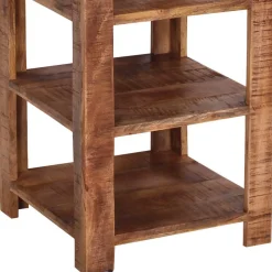 Clearance Massivholzregal Lewis Wohnzimmerregale|Massivholzregale