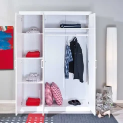 New Massivholzschrank Classico Drehtürenschränke|Massivholz Kleiderschränke