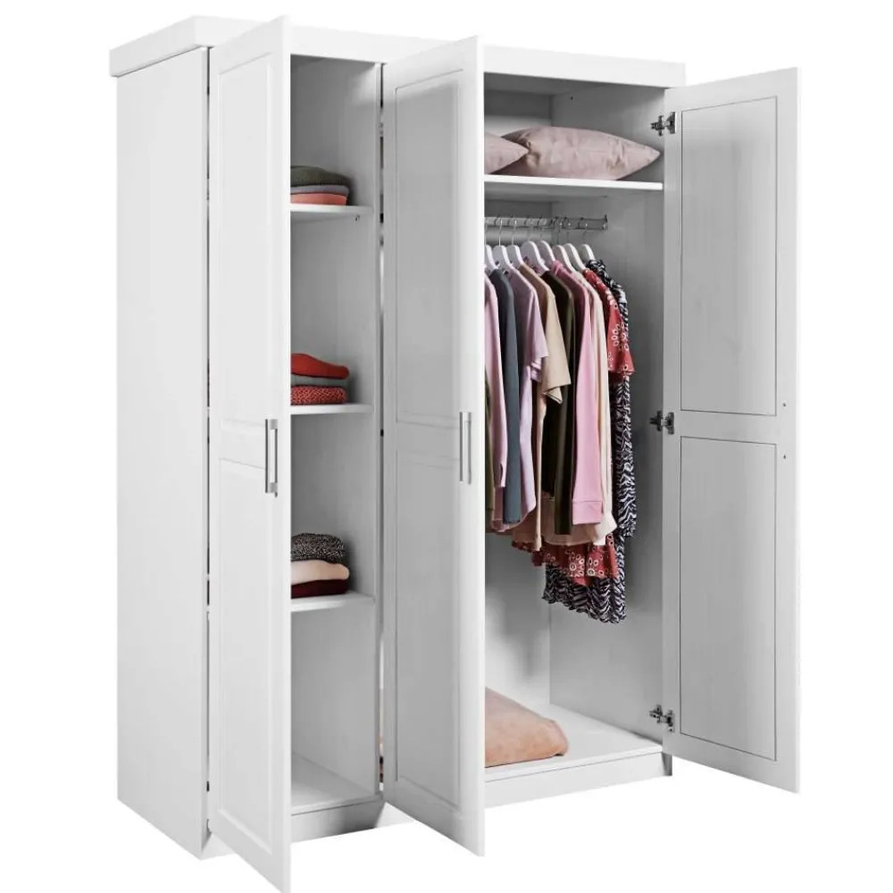 New Massivholzschrank Classico Drehtürenschränke|Massivholz Kleiderschränke