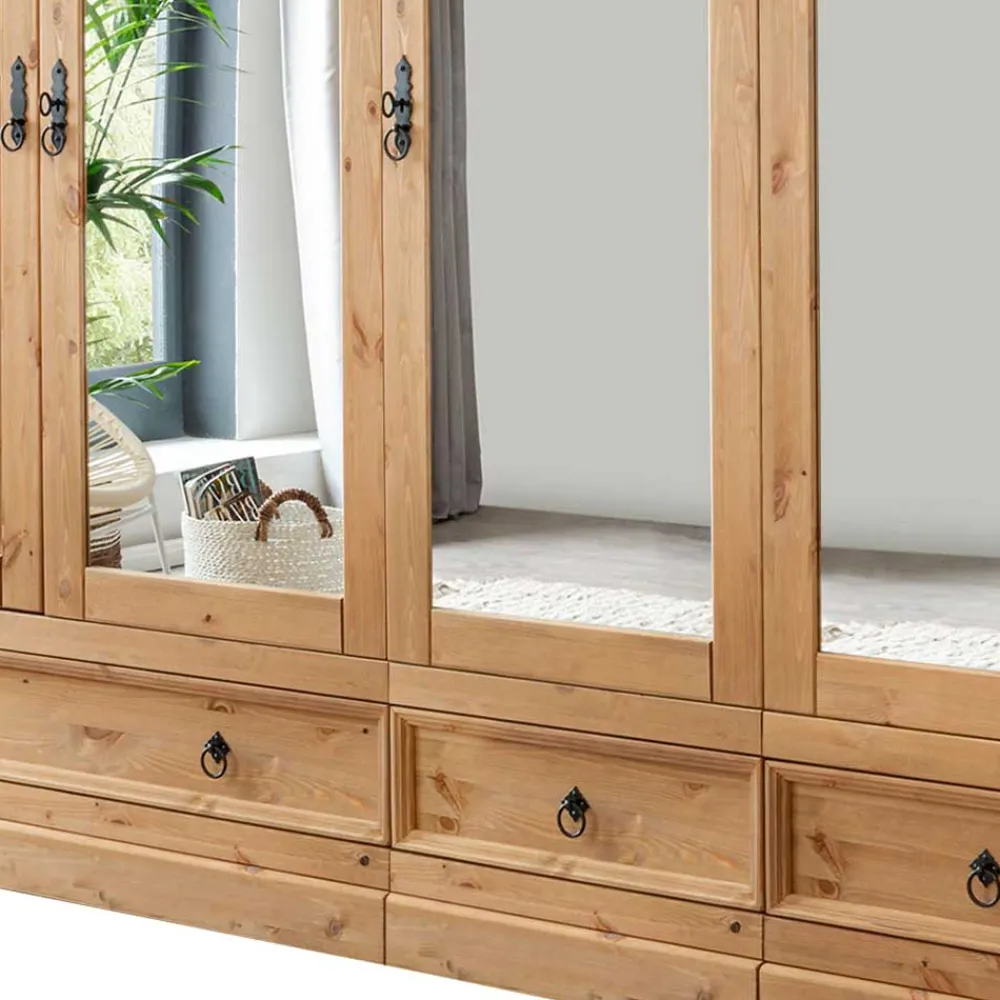 Massivholzschrank Crondira*Pharao24