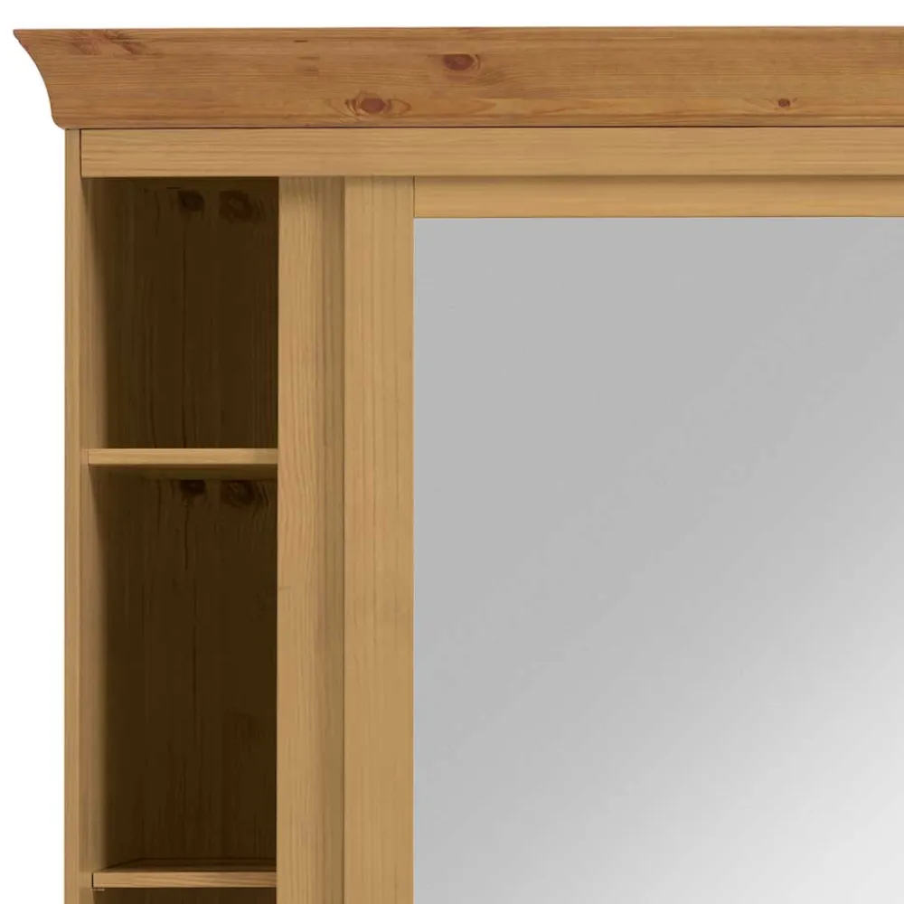 Clearance Massivholzschrank Drobeta Schiebetürenschränke|Massivholz Kleiderschränke