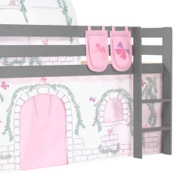 Best Mädchen Hochbett Fachet Kinder Kinderbetten|Spielbetten