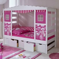 Sale Mädchen Spielbett Catia Kinder Kinderbetten|Spielbetten