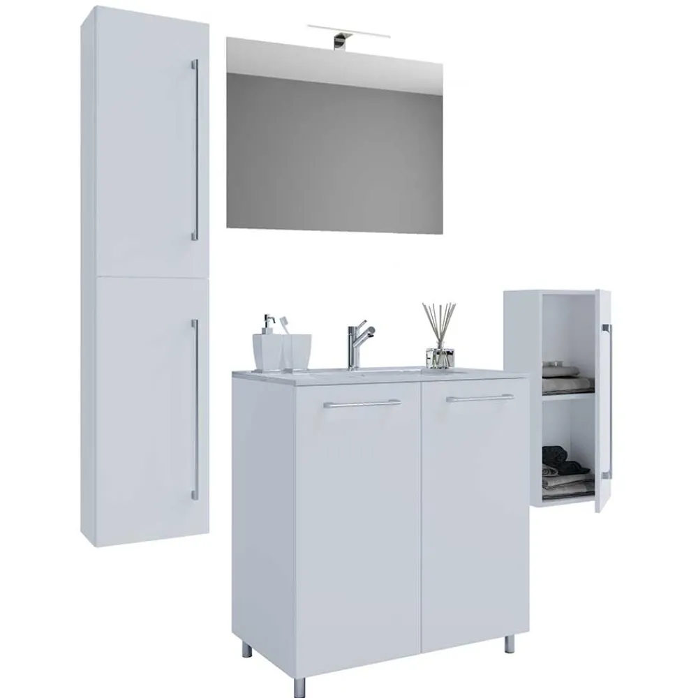 Melaminbeschichtete Badmöbel Selami*Pharao24 Online