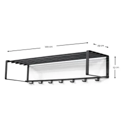 Hot Metall Hängegarderobe Flurinia Wandgarderoben