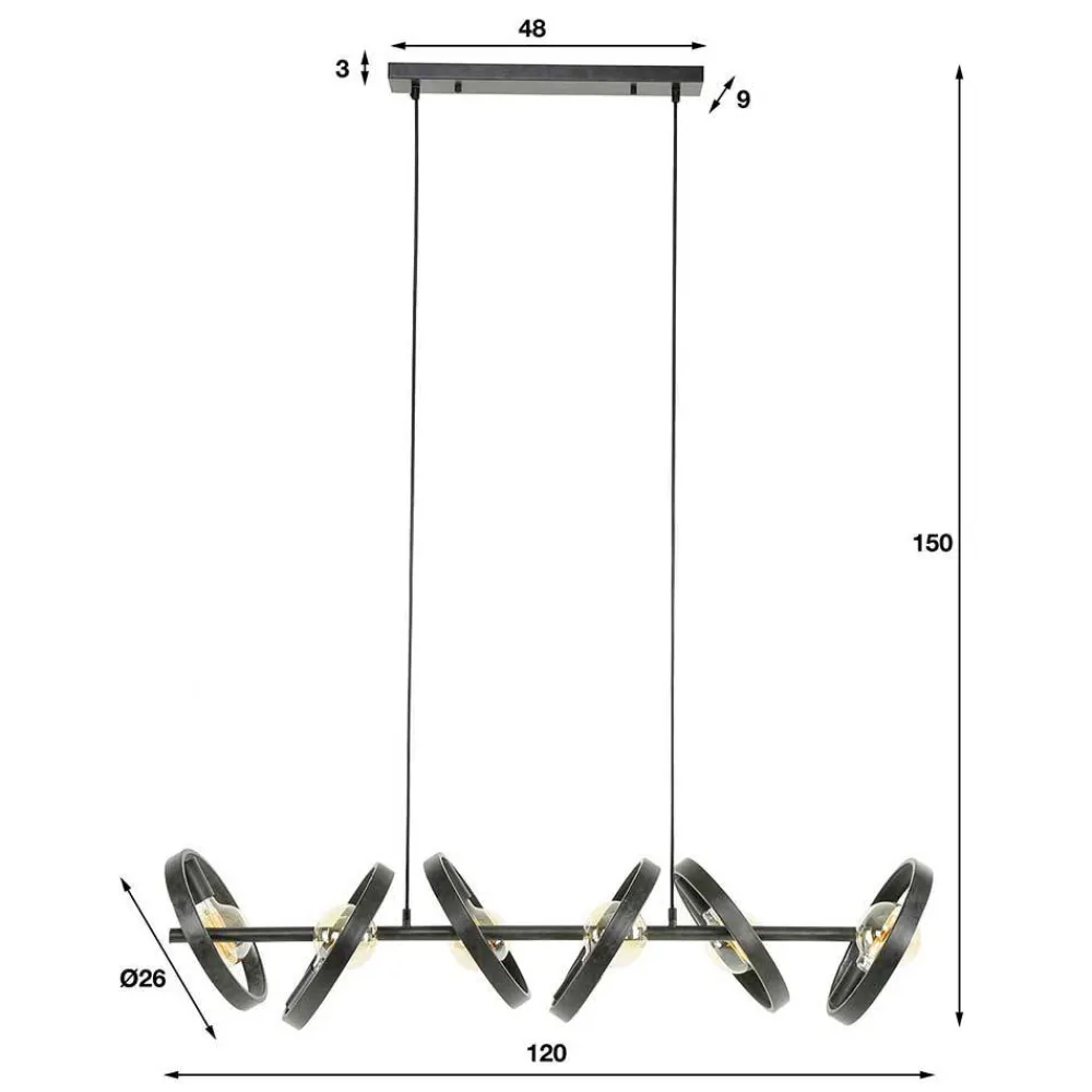 Metall Pendelleuchte Yannick Lampen Und Leuchten