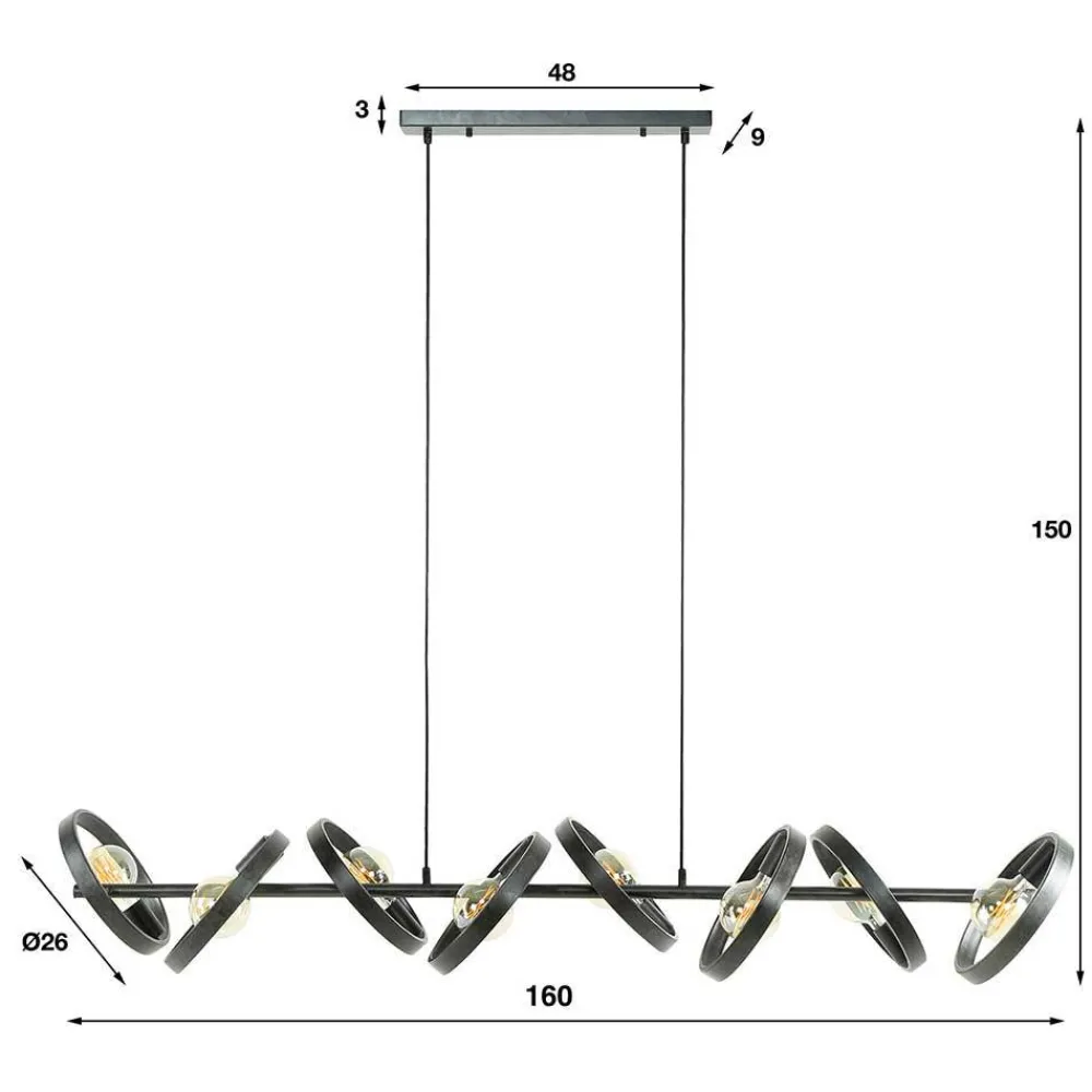 Metall Pendelleuchte Yannick Lampen Und Leuchten