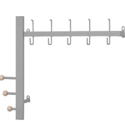 Metall Wandgarderobenleiste Havanna Wandgarderoben