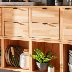 Best Moderne Modul Wohnwand Sanuel Moderne Wohnwände|Massivholz Wohnwände