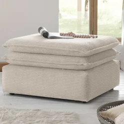 Moderne Polsterhocker Edance*Pharao24 Clearance