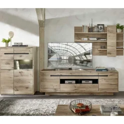 Moderne Wohnwand Griffin Wohnwand 300 Cm|Moderne Wohnwände