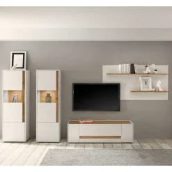 Outlet Moderne Wohnwand Rascian Moderne Wohnwände|Wohnwand 250 Cm