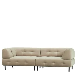 Outlet Moderne Wohnzimmercouch Kantasya 3 Sitzer Sofa