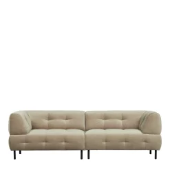 Outlet Moderne Wohnzimmercouch Kantasya 3 Sitzer Sofa