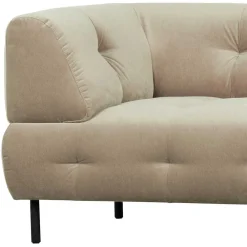 Outlet Moderne Wohnzimmercouch Kantasya 3 Sitzer Sofa
