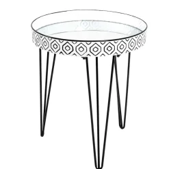 New Moderner Beistelltisch Baryma Glastische