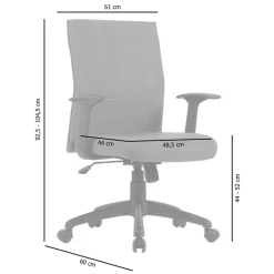 Moderner Bürostuhl Rascus*Pharao24