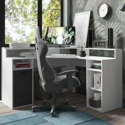 Discount Moderner Eckschreibtisch Delphima Schreibtische