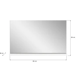 Moderner Garderoben Spiegel Houstna Wandspiegel|Bad Spiegel