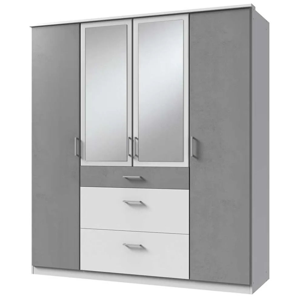 Moderner Kleiderschrank Lentina*Pharao24 Discount