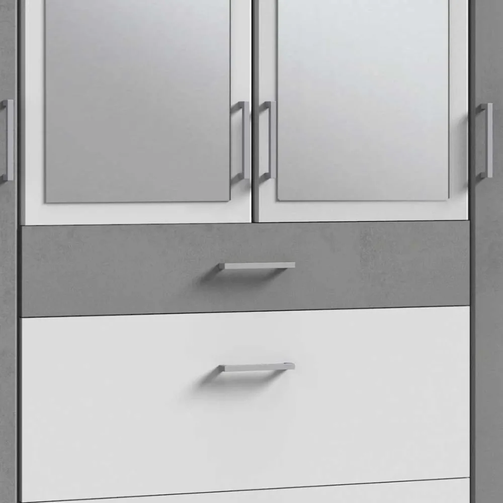 Moderner Kleiderschrank Lentina*Pharao24 Discount