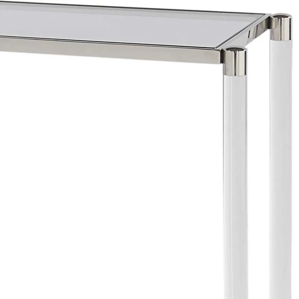 Outlet Moderner Konsolentisch Tomima Glastische|Konsolentische