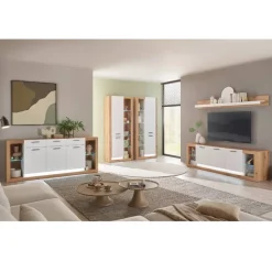 Online Moderner Schrank Asprecca Vitrinenschrank|Wohnzimmervitrinen