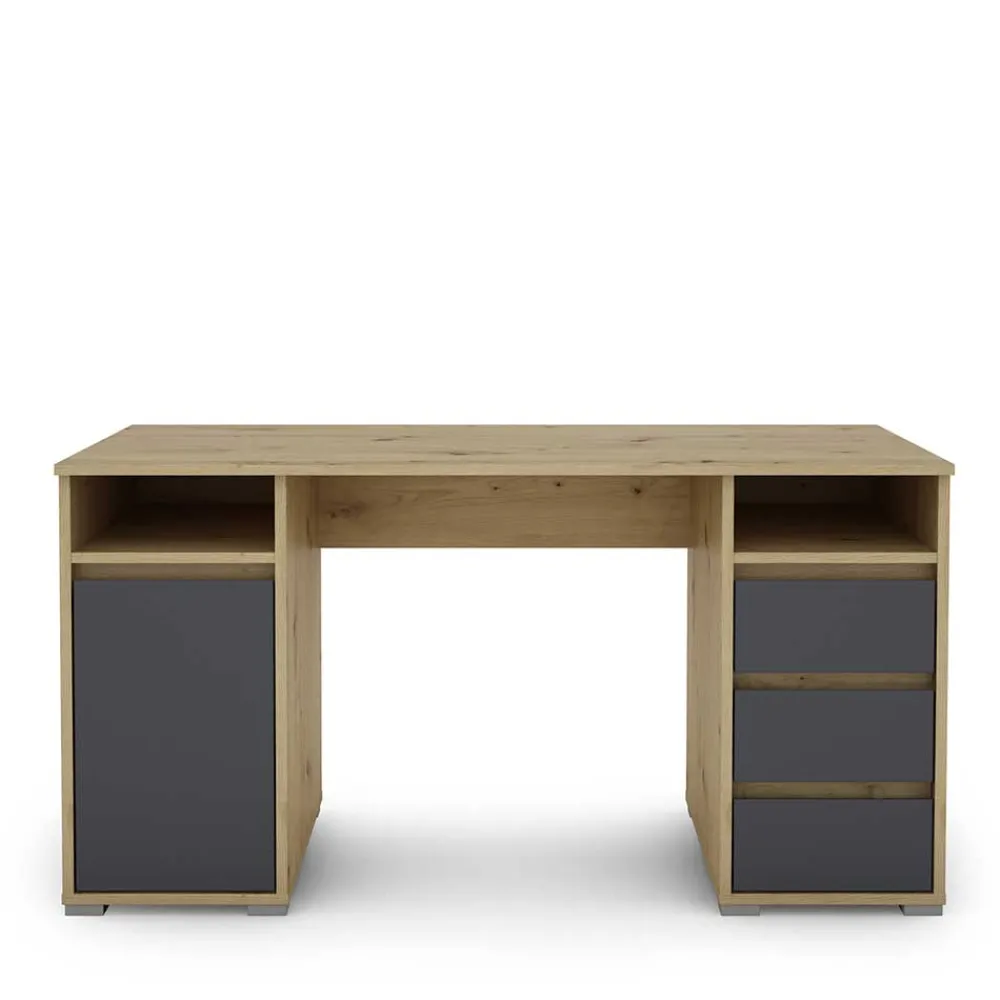 Moderner Schreibtisch Satorino Computertische|Jugendschreibtische