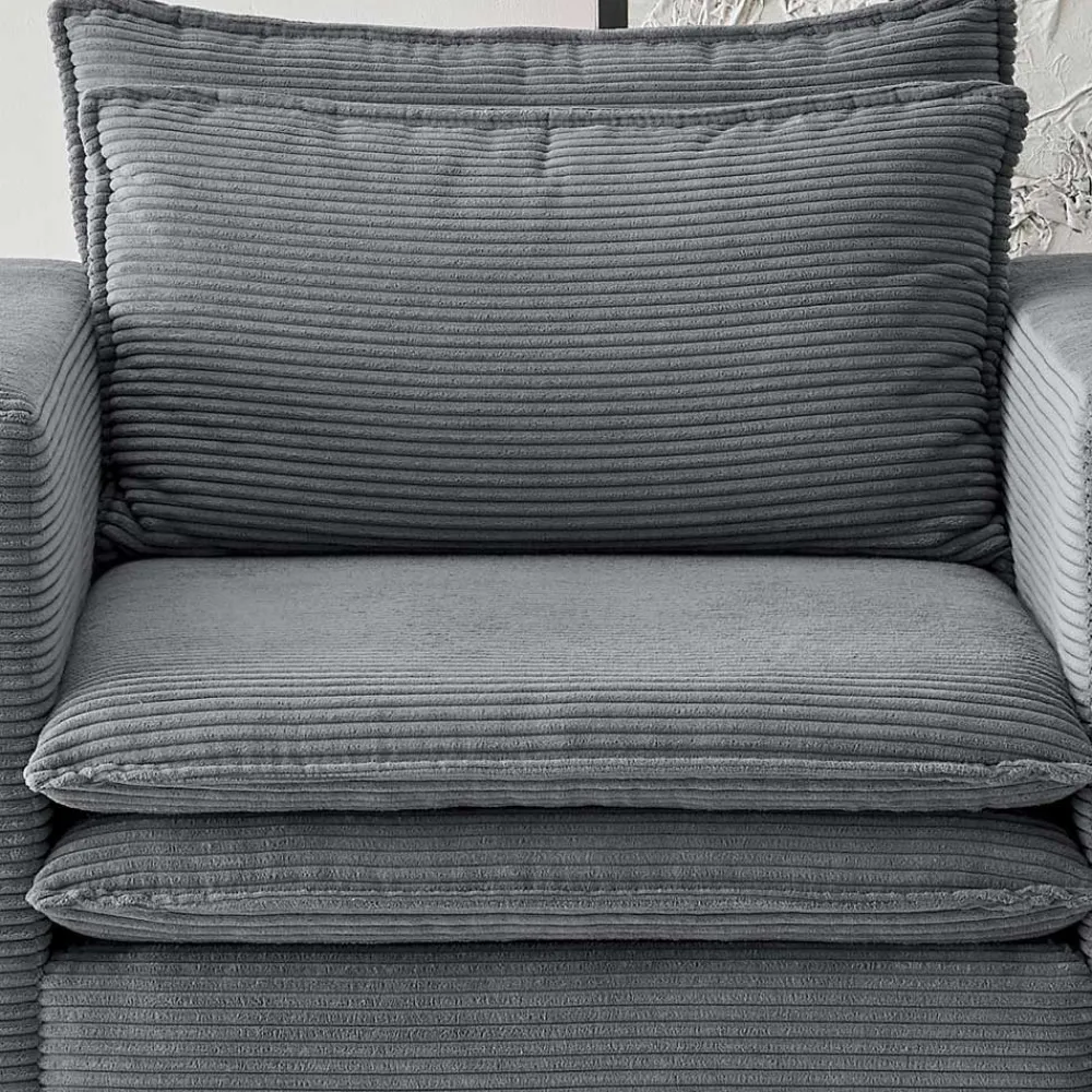 Sale Moderner Sessel mit Hocker Eltusa Relaxsessel