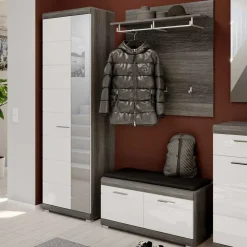 Outlet Modernes Flurmöbel Set Hayoran Garderobensets