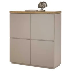 Outlet Modernes Highboard Balteas Küchenkommode|Wohnzimmerkommoden