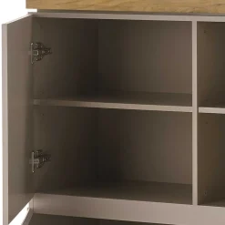Outlet Modernes Highboard Balteas Küchenkommode|Wohnzimmerkommoden