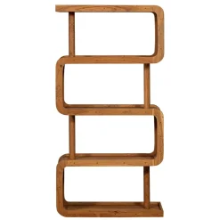 Clearance Modernes Holz Regal Swim Wohnzimmerregale|Massivholzregale