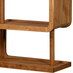 Clearance Modernes Holz Regal Swim Wohnzimmerregale|Massivholzregale