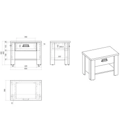 Modernes Landhausbett Dionada*Pharao24 Discount