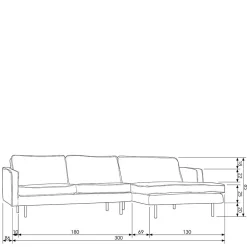 Modernes Sofa Eck Opinaro Wohnzimmercouch|Wohnlandschaften