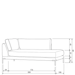 Modul Couch Chaiselongue Duffy*Pharao24 Discount