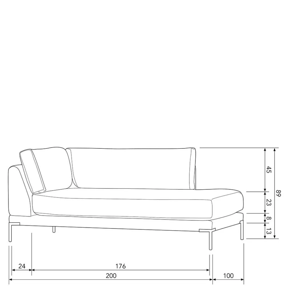 Modul Couch Chaiselongue Duffy*Pharao24 Discount