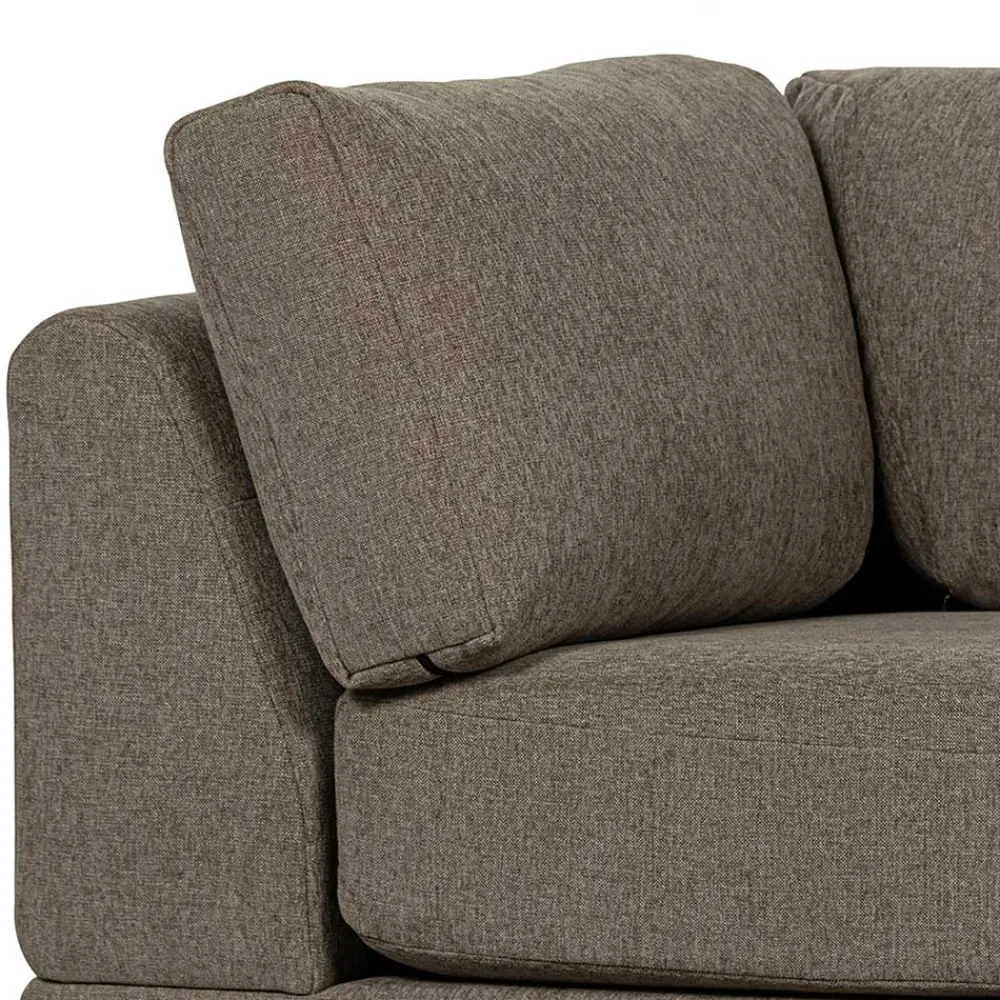 Modul Sofa Chaiselongue Taupe Udjaca*Pharao24