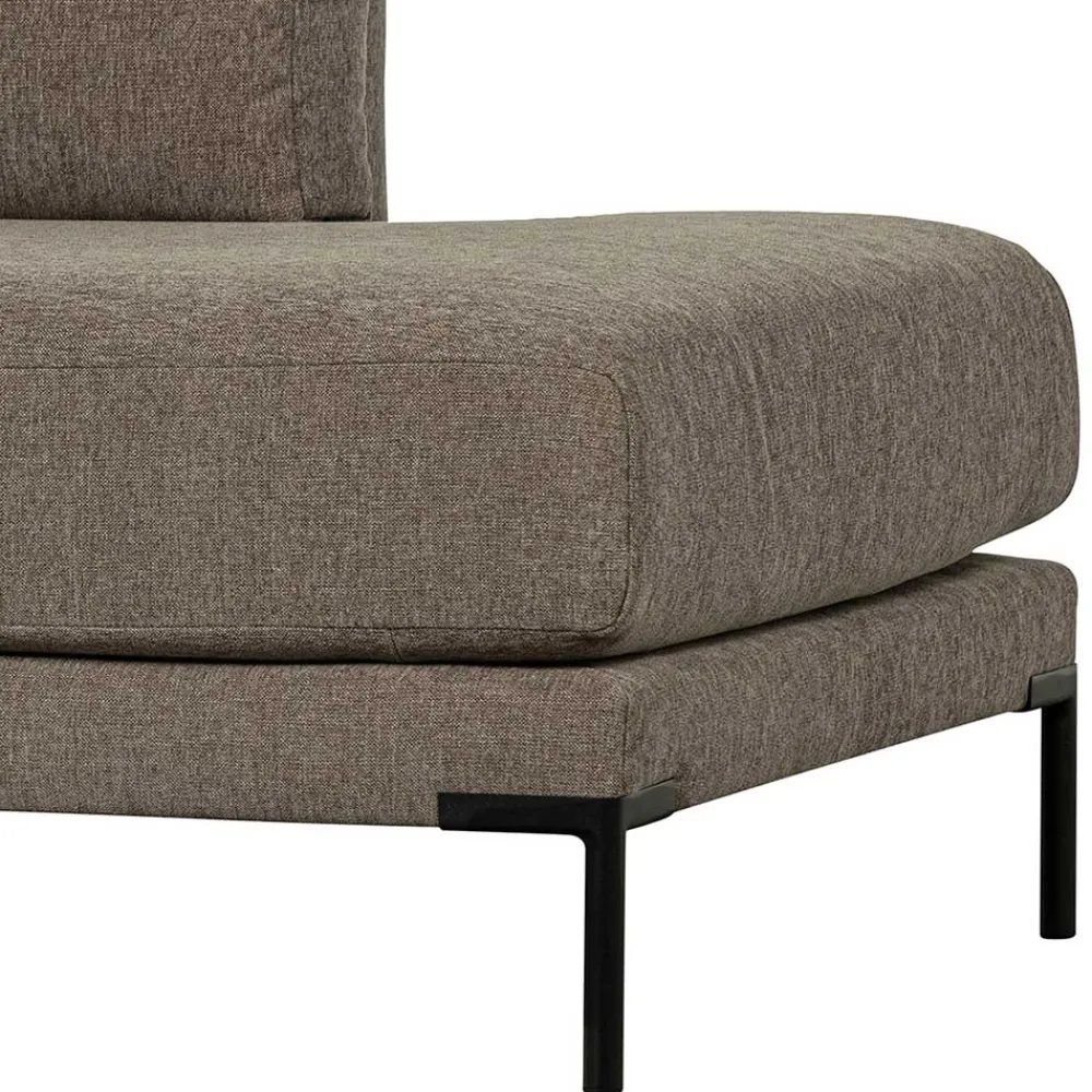 Modul Sofa Chaiselongue Taupe Udjaca*Pharao24