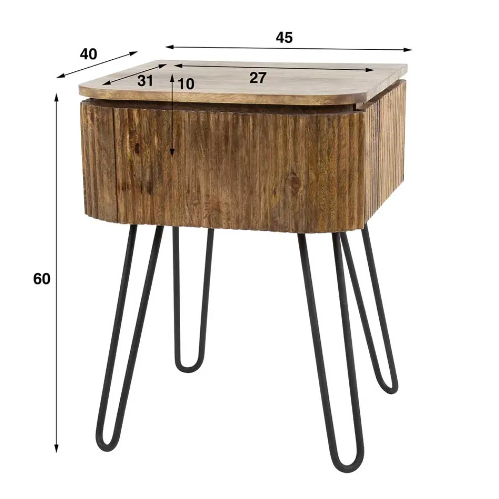 Nachtkommode Uratenda*Pharao24 Outlet