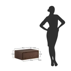 New Nachtkonsole Hedisca Nachtkommoden|Nachttisch