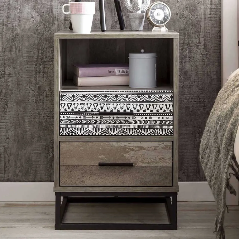 Nachtschrank Nodos Nachtkommoden|Nachttisch