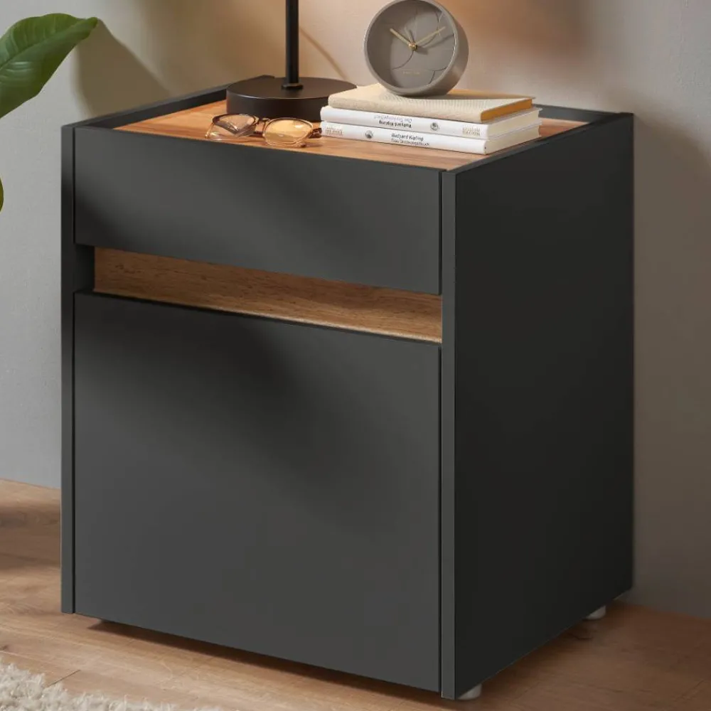 Outlet Nachtschrank Uzniana Nachtkommoden|Nachttisch