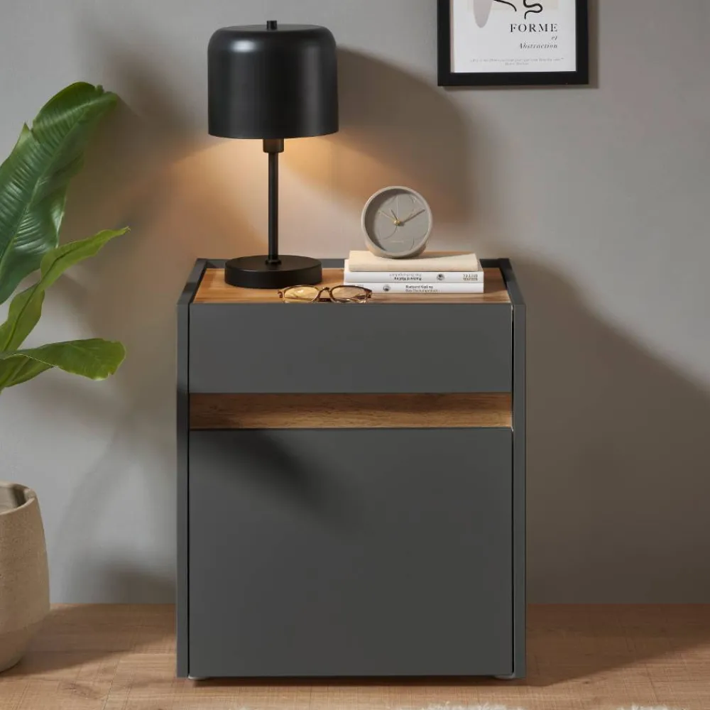 Outlet Nachtschrank Uzniana Nachtkommoden|Nachttisch