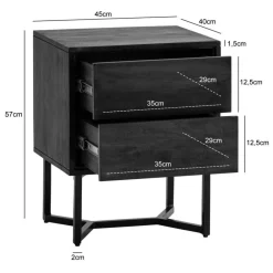 Nachttisch Kommode Buffalo*Pharao24 Online