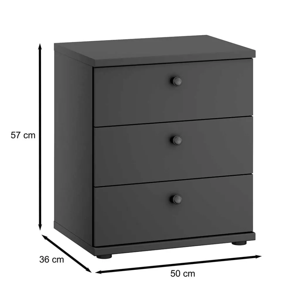 Nachttisch Kommode Hierro*Pharao24 New