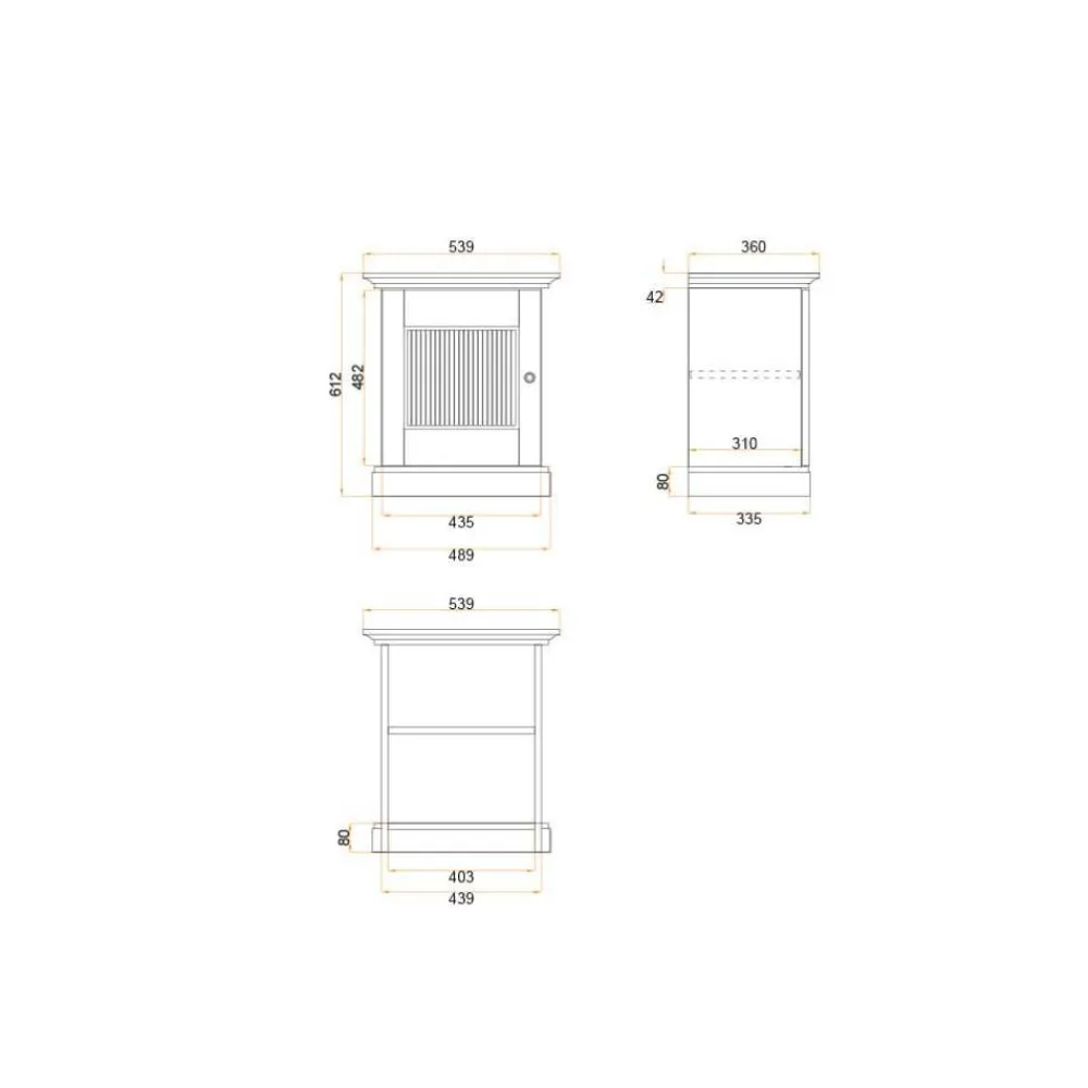 New Nachttisch Phelix Massivholz Kommoden|Nachtkommoden