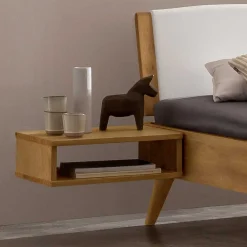 Clearance Niedriges Bettgestell Bahama Doppelbetten|Massivholzbetten